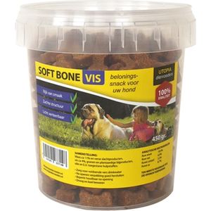 Utopia diertotaal soft bones vis (450 GR)