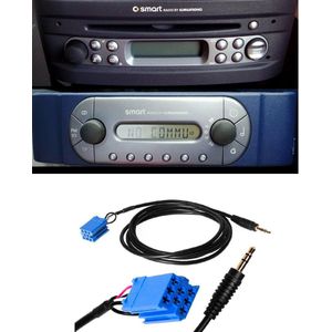 Smart For Two 450 Aux Kabel Adapter Input Grundig Mp3 Youtube Iphone