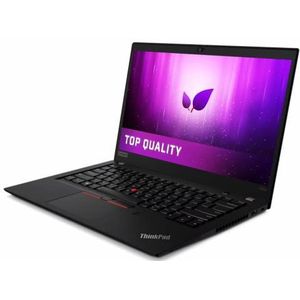 Lenovo ThinkPad T490s, Intel i7 4 x 1,8 GHz processor, 32 GB geheugen, 1024 GB SSD, 14 inch display, Full HD 1920x1080, IPS, Cam, Windows 11 Pro, LF1 (gereviseerd)