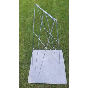 Plantensteun voor tomaten - TOMATENSTEUNEN - Plantensteunen - plantenklimrek PUNT 976 mm lang met pootjes