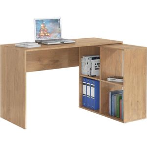 Pro-meubels - Bureau Orlando - Hoekbureau - Computertafel - Eiken