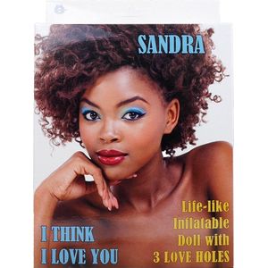 Opblaaspop - Sandra- 3 liefdes gaten