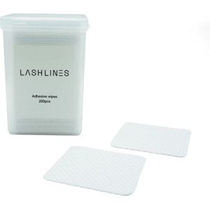 Adhesive Wipes - Lijm Doekjes - Wimperextensions - Wit - Vierkant
