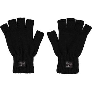 Heatkeeper Heren Thermo Handschoenen Vingerloos Zwart L/XL