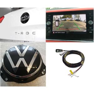 Achteruitrijcamera Camera Klaplogo Embleem Geschikt Voor VW T Roc T-Roc R line Dsg 1.5 Tsi 2.0 Tdi 4 motion