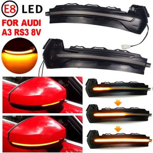 Led Dynamische Knipperlichten Spiegel Geschikt voor Audi A3 S3 RS3 8V Dynamic Glas TDI TSI Sportback Limousine