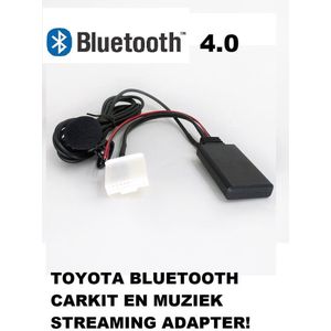 Passend Voor Matrix Corolla Landcruiser Camry Bluetooth carkit en muziek streaming adapter aux module Dongle Mp3 AD2P