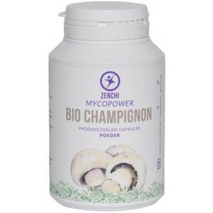 Mycopower - Champignon - Bio Paddenstoelenpoeder - 1500 mg - 90 Capsules