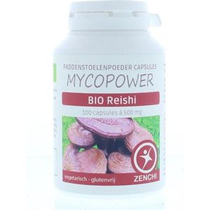 Mycopower - Reishi - Kruidenpreparaat - Biologisch - Poeder Capsules