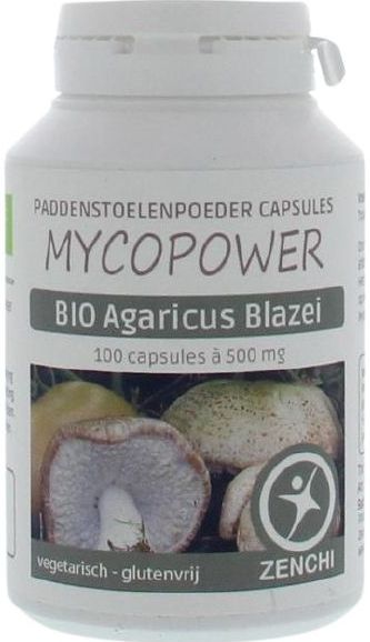 Mycopower Agaricus blazei bio 100 capsules