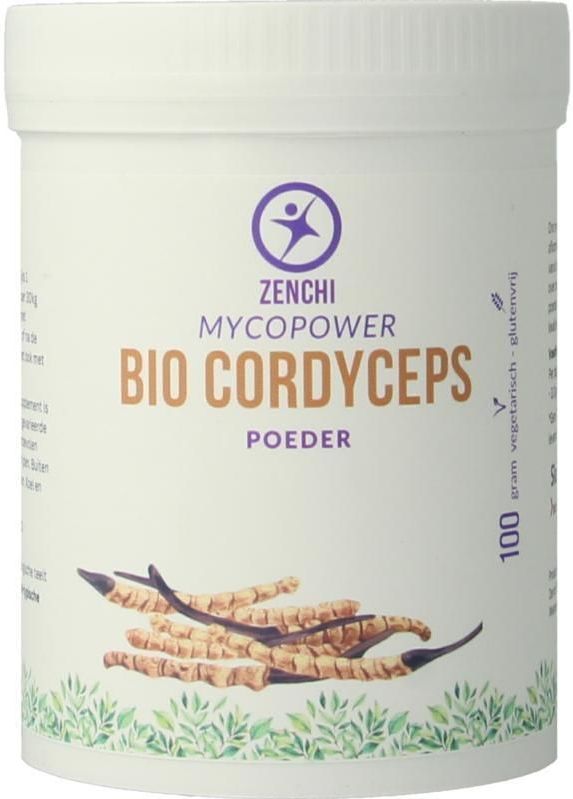Mycopower - Cordyceps Sinensis Poeder - Bio - 100% Paddenstoelenpoeder