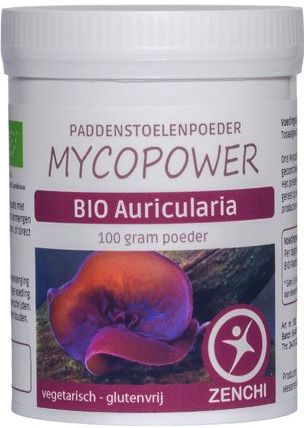 Mycopower - Auricularia Poeder - Kruidenpreparaat - Bio