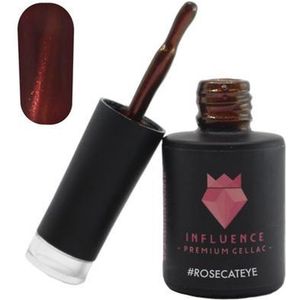 #ROSECATEYE- Influence Gellac - Rode gellak - Glitter - Cat eye - Gellak rood UV - UV Gellak - Gel nagellak - Gellac - Kado vrouw - Valentijns cadeau - Kado voor haar - 10 ml - Inclusief magneet