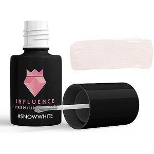 #SNOWWHITE - Influence Gellac - Witte gellak - Gellak wit UV - UV Gellak - Gel nagellak - Gellac - Kado vrouw - Valentijns cadeau - Kado voor haar - 10 ml