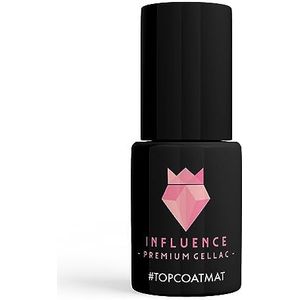 Influence Premium gellac Nagellak glitter pastel mat #TOPCOATMAT
