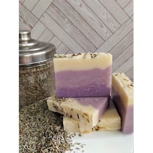 Soapluscious Lavendel Zeep - Handgemaakt - 125 gram - Biologisch