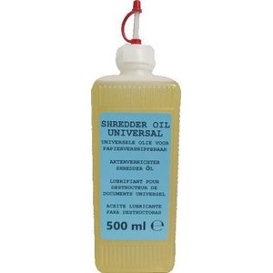 500ML Papierversnipperaar olie - Papiervernietiger olie - Shredder oil - Universeel toepasbaar - Shredder Olie – Smeerolie