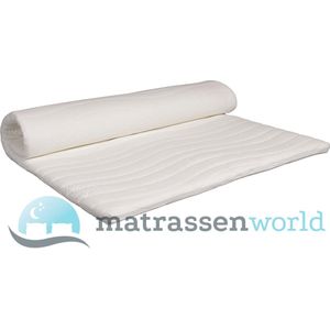 Koudschuim Bamboo topper 140x200 Ca. 7cm dik