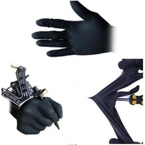 Nitril Handschoenen, Zwart - maat: XL - 100 stuks