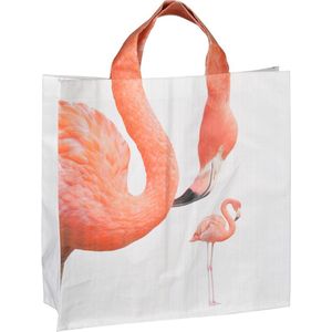 Boodschappentas - flamingo - Esschert Design