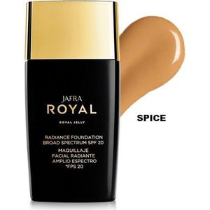 Jafra - Royal - Radiance - Broad - Spectrum -  Foundation - SPF 20 - Spice- D4