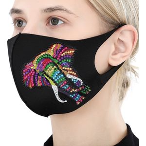 Diamond Painting - JobaStores - Mondkapje Olifant