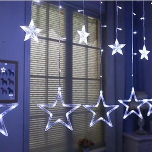 Kerst Slinger Kerststerren Groot met verlichting