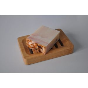 Luxe body bar rozenblaadjes 90g - Handgemaakt - Alle huidtypes - Zeep - Zero waste - Handzeep