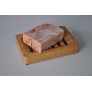 Luxe body bar saffloer 90g - Handgemaakt - Onzuivere huid - Zeep - Zero waste - Handzeep