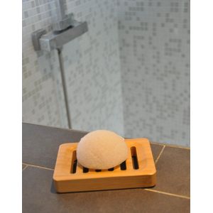 2 Konjac spons wit - Douche - Badspons - Reiniging - Zero waste