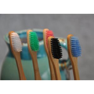 Bamboe tandenborstel set van 5 stuks - Zero waste