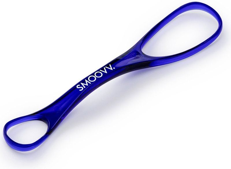 Smoovv - Tongschraper - Vierzijdig - Wit - Plastic