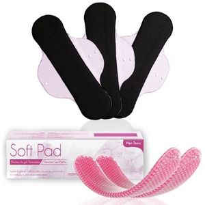 Soft pad 2 | 2 koude gel warmte kompressen voor de behandeling van perineale pijn, menstruatie en aambeien | Geschikt voor zwangerschap, postpartum, episiotomie, koude therapie | 3 wasbare kompressen