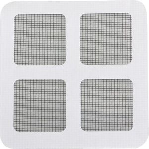 Hor Reparatie Tape - Hor tape - Grijs -10x10 cm - Voor kleine reparaties – Zelf klevend