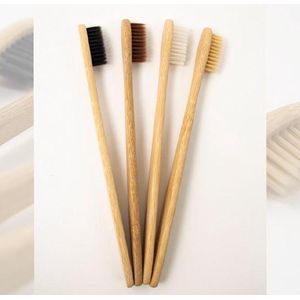 Bamboe Tandenborstel – Set van 4 stuks - Ecologisch – Toothbrushes - Milieuvriendelijk