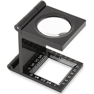 Carson - LinenTest - Klapvergrootglas - 5 x 30 mm - Met Meetschaal