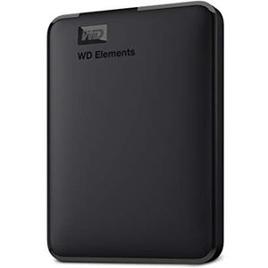 WD - Elements Portable - Externe Harde Schijf - Zwart - 4TB