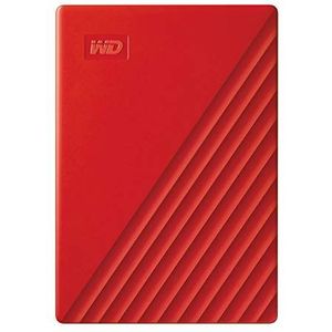 WD - My Passport - Externe Harde Schijf - Rood - 2 TB