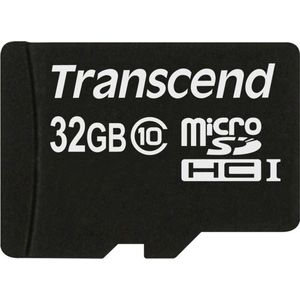 Transcend Micro SD 32GB classe 10 met adapter