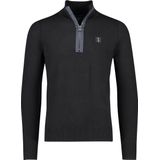 Butcher - Clifden - Gebreide Trui - Donkerblauw - Halfzip