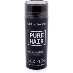 Pure Hair Premium Keratine Haarvezels Zwart 27,5g