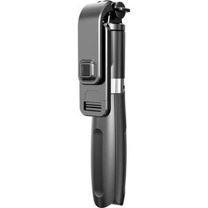 Travor® L02 3in1 Selfie Stick met Bluetooth - Selfie Stick, Tripod - iPhone - Samsung - Zwart