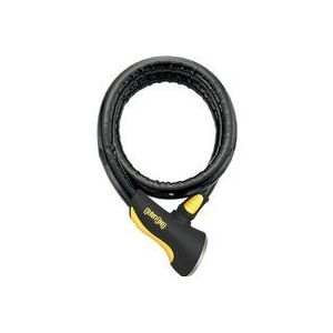 Onguard Kabelslot Rottweiler 2,5 X 120 Cm Staal/rubber Zwart