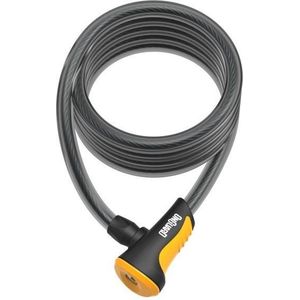 Onguard Kabelslot Coil Neon 180 Cm X 12 Mm Zwart/oranje