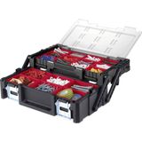 Keter - Cantilever Duo - Gereedschapsorganiser - Zwart - Polycarbonaat
