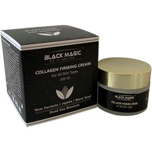 Black Magic - Collageen anti-rimpel crème voor alle huidtypes met Dode Zee mineralen SPF 25