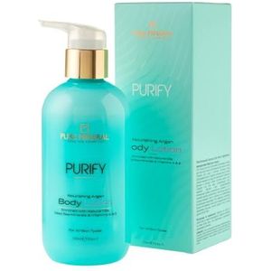 Pure Mineral - Voedende Lichaamslotion met Arganolie - Hydratatie en Revitalisatie - Voor alle Huidtypes - Zonder siliconen, sulfaten, parabenen - 250ml