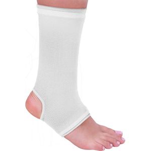 Mövibrace - Enkelbandage - Open hiel - Past links en rechts - Unisex - Wit - Maat XXL
