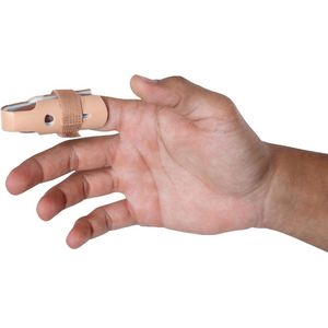 Mövibrace - Vingerspalk / Vingerbrace - 1 stuk - Beige - Unisex - Maat S