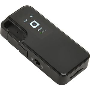 Spraakgestuurde Recorder, HD-ruisonderdrukking Mini-spraakrecorder MP3-speler Opnemen met één Klik Draagbaar voor Interviewlessen (16 GB)